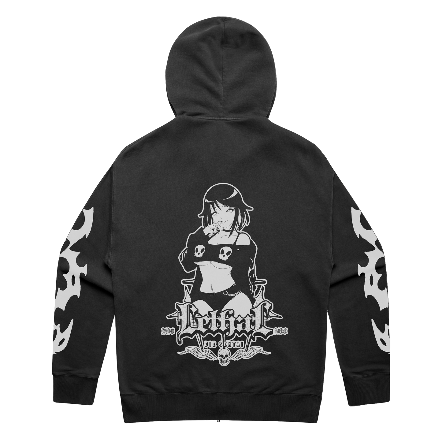 V1 ZIP GOTH MIO HOODIE