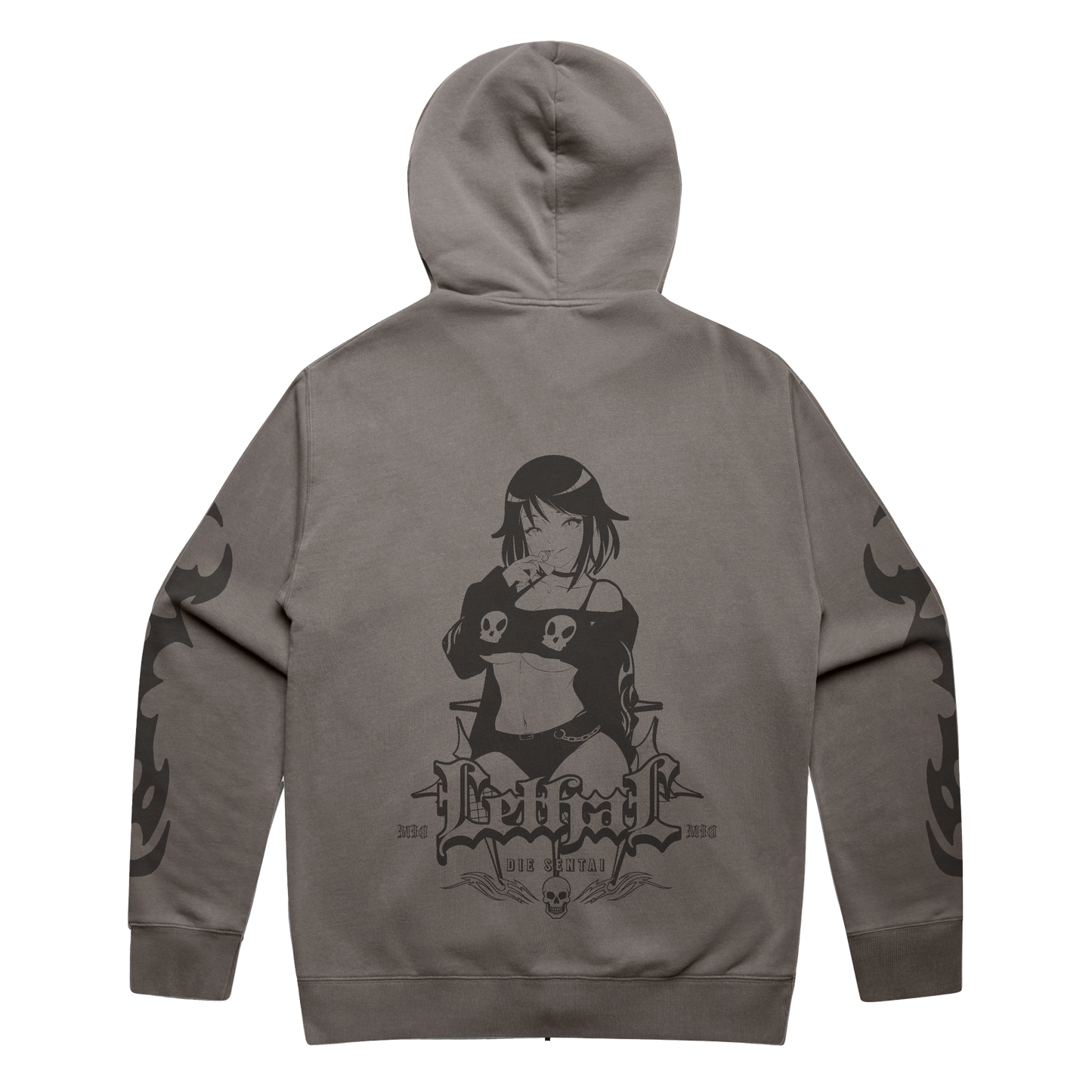 V1 ZIP GOTH MIO HOODIE