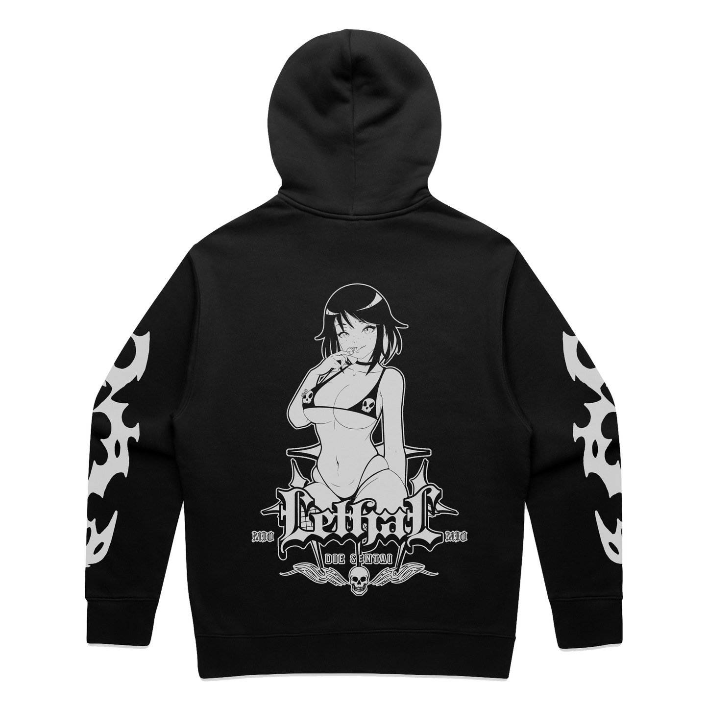 V2 GOTH MIO RELAXED HOODIE
