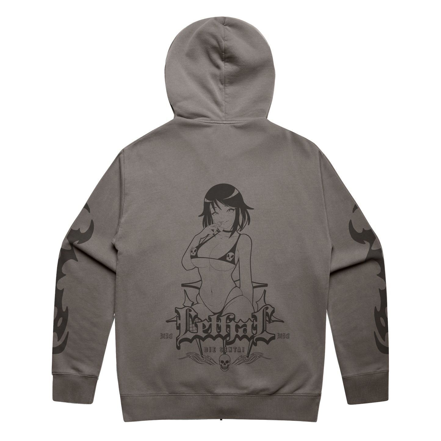 V2 ZIP GOTH MIO HOODIE
