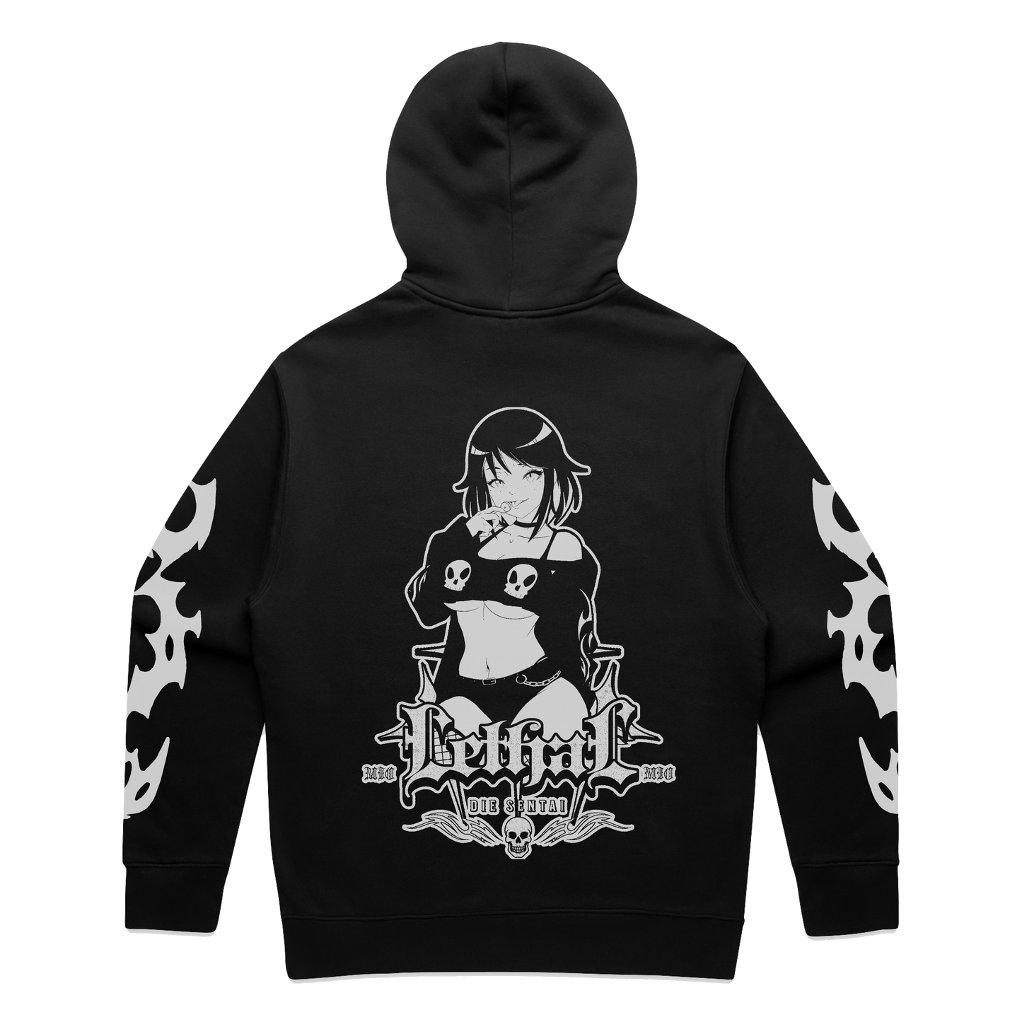 V1 GOTH MIO RELAXED HOODIE