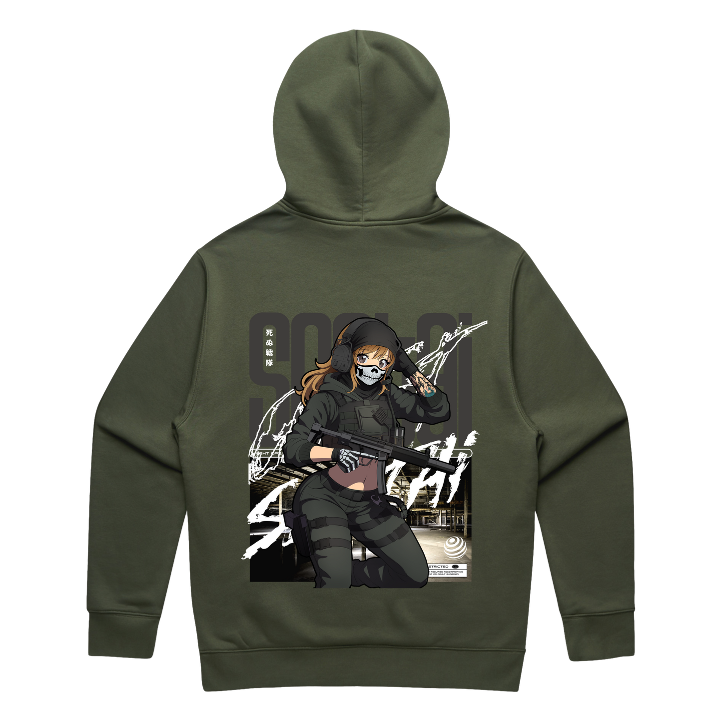 GHOST RELAXED HOODIE