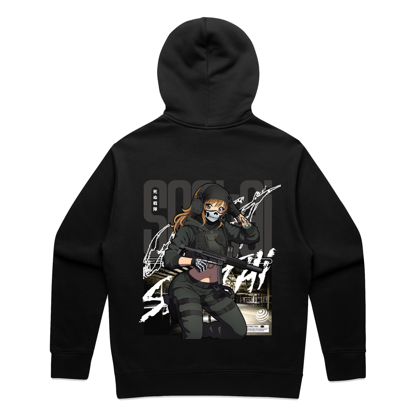 GHOST RELAXED HOODIE