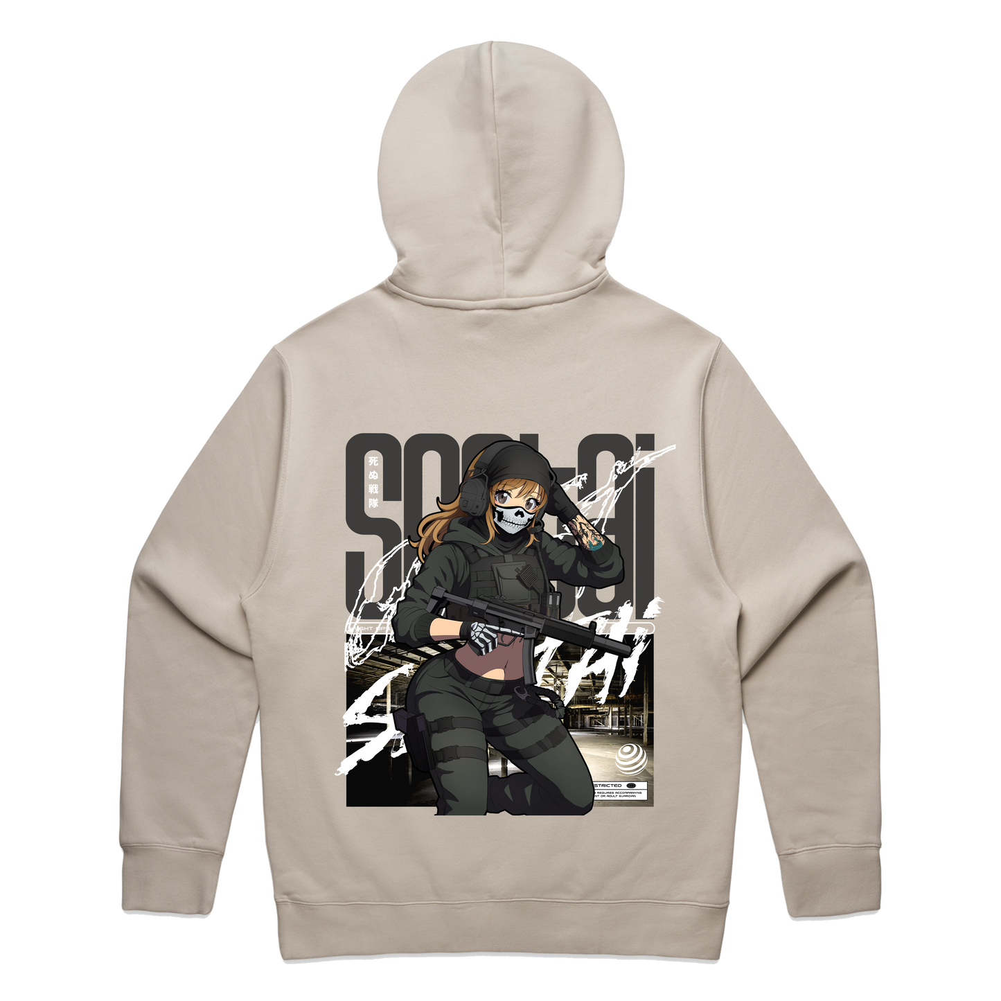 GHOST RELAXED HOODIE