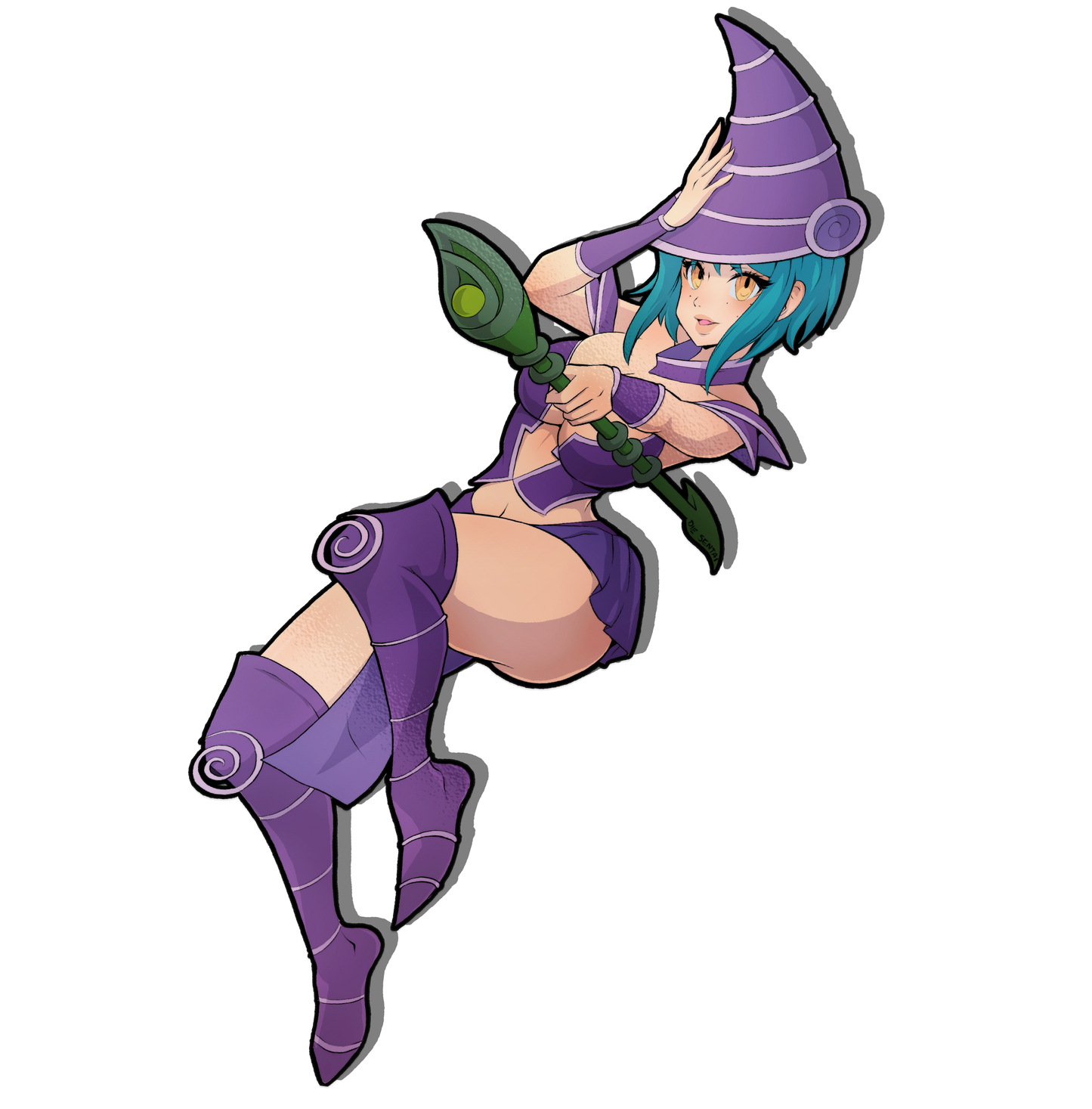 DARK MAGICIAN MIO KISSCUT