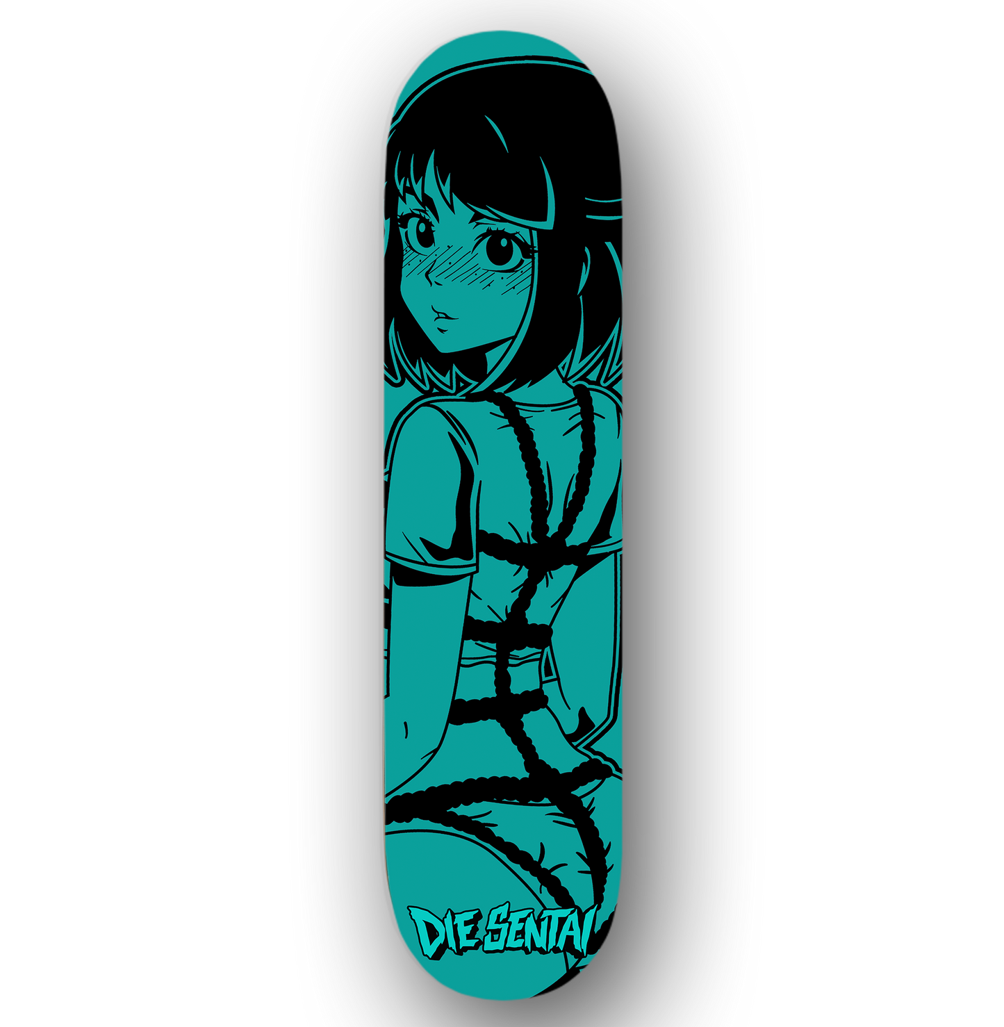 TEAL SHIBARI MIO SKATE DECK