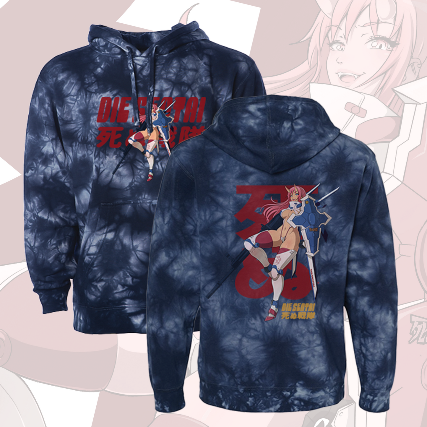 MECHA JUN TIE DYE HOODIE