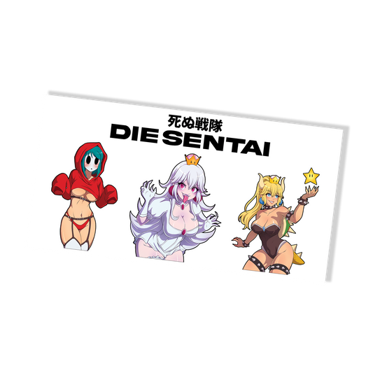 SUPER MARIHOE UV STICKER SHEET