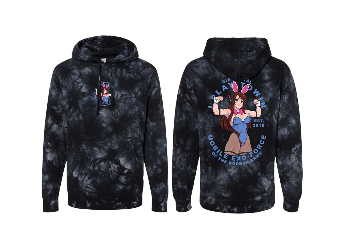 D.VA TIE DYE HOODIE
