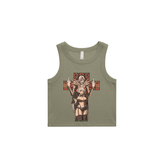MISA ORGANIC RIB CROP TANK