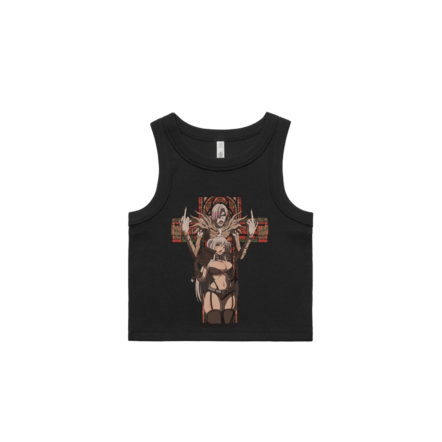 MISA ORGANIC RIB CROP TANK