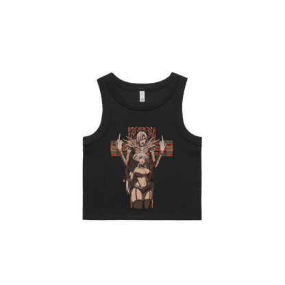 MISA ORGANIC RIB CROP TANK