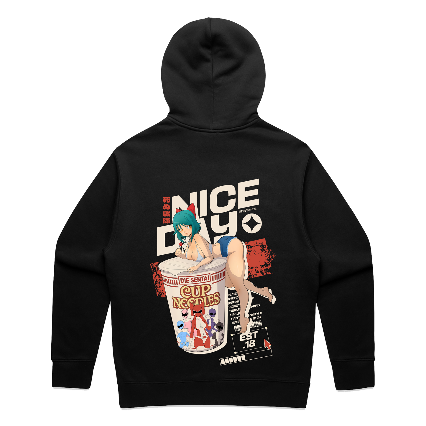SEND NOODS RELAXED HOODIE