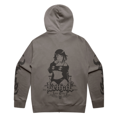 V1 ZIP GOTH MIO HOODIE
