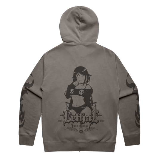 V1 ZIP GOTH MIO HOODIE