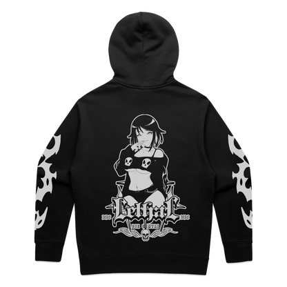 V1 GOTH MIO RELAXED HOODIE