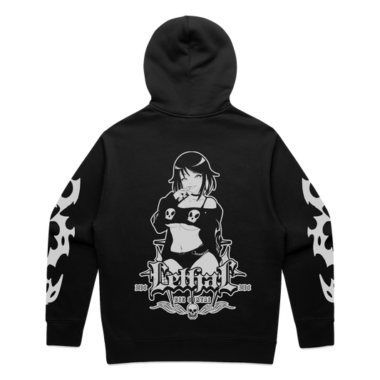 V1 GOTH MIO RELAXED HOODIE