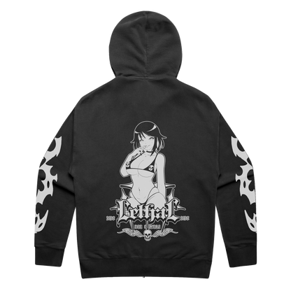 V2 ZIP GOTH MIO HOODIE