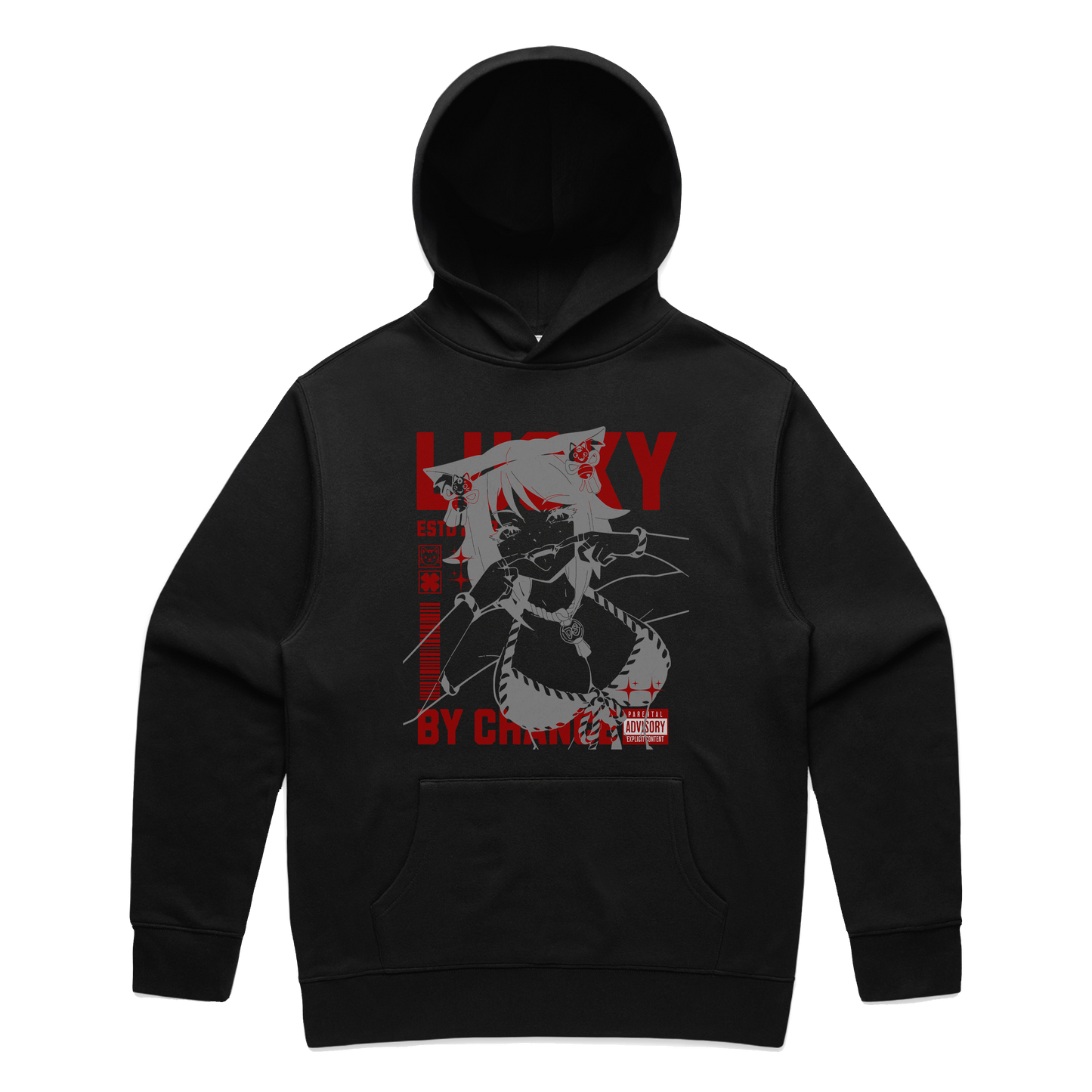 LUCKY CAT MIO RELAXED HOODIE
