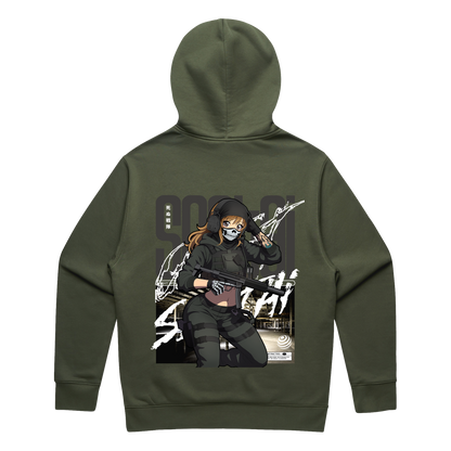 GHOST RELAXED HOODIE