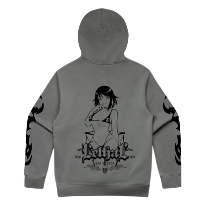 V2 GOTH MIO RELAXED HOODIE