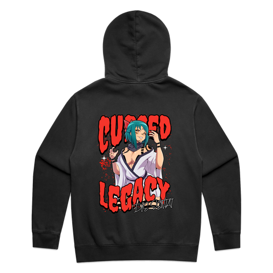 SUKUNA MIO FADED RELAX HOODIE