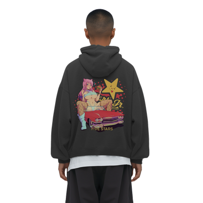 CARL'S JUN-IOR FADED RELAXED HOODIE