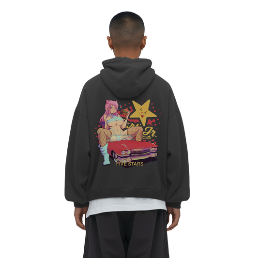 CARL'S JUN-IOR FADED RELAXED HOODIE