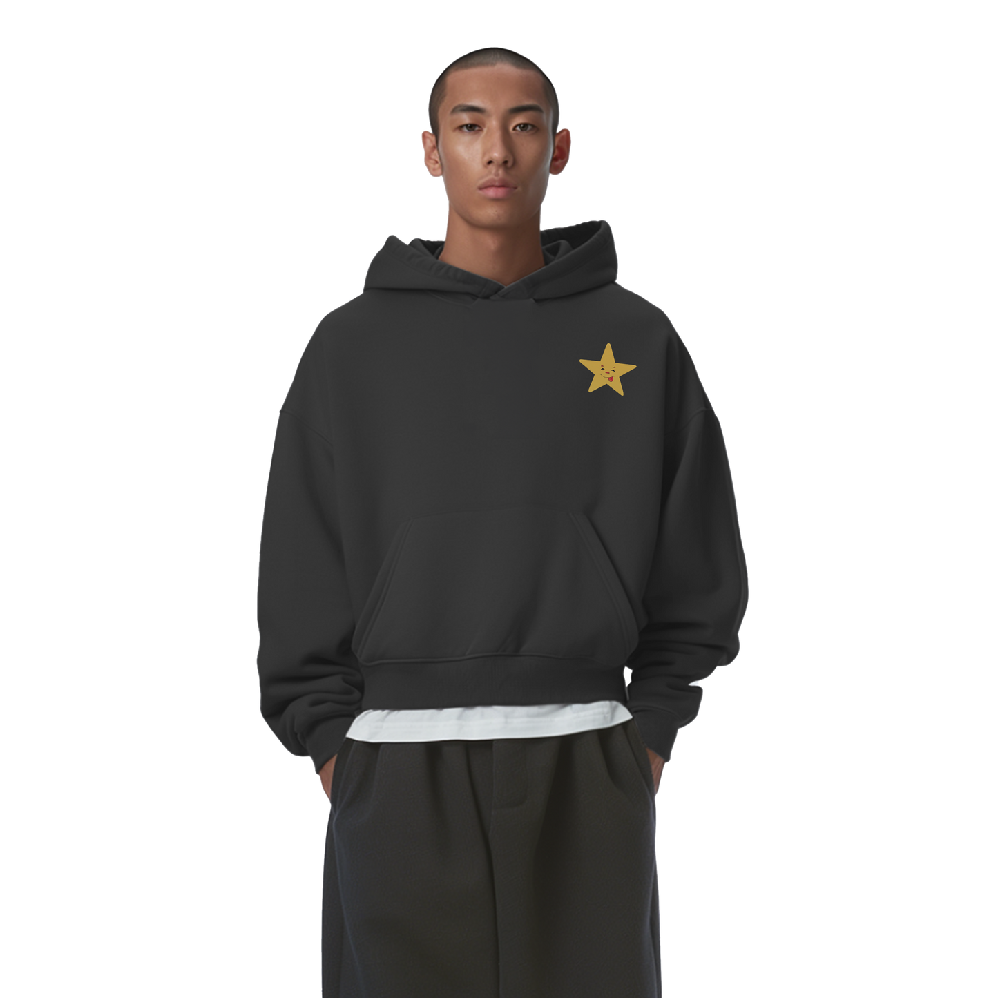 CARL'S JUN-IOR FADED RELAXED HOODIE