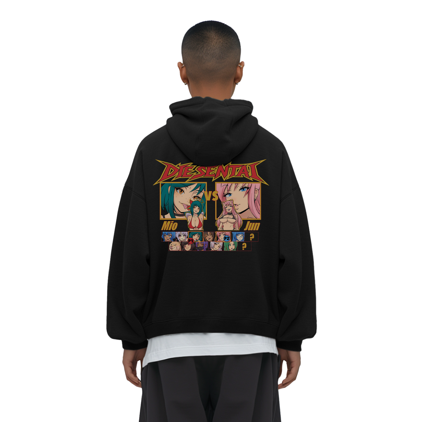 FIGHT SENTAI RELAXED HOODIE