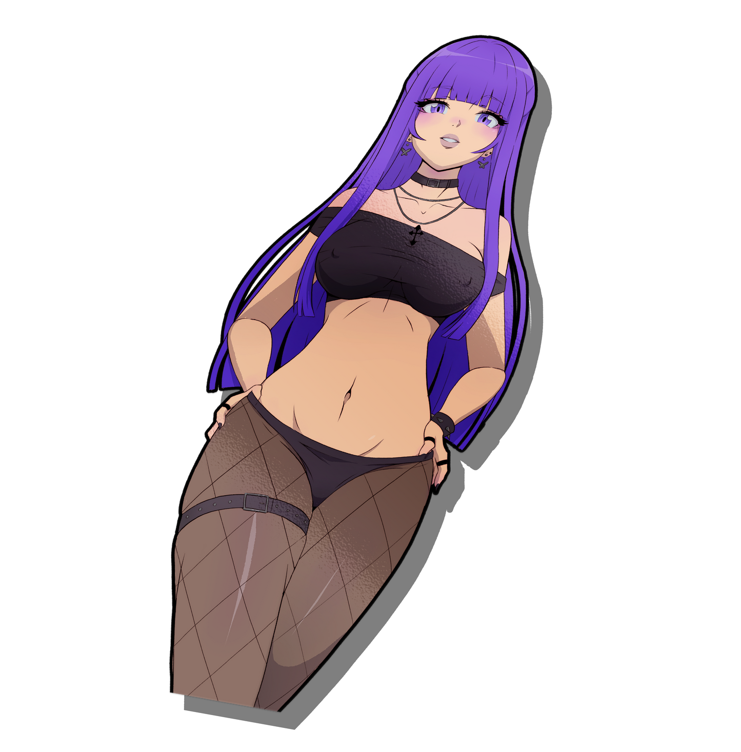 GOTH FERN KISSCUT