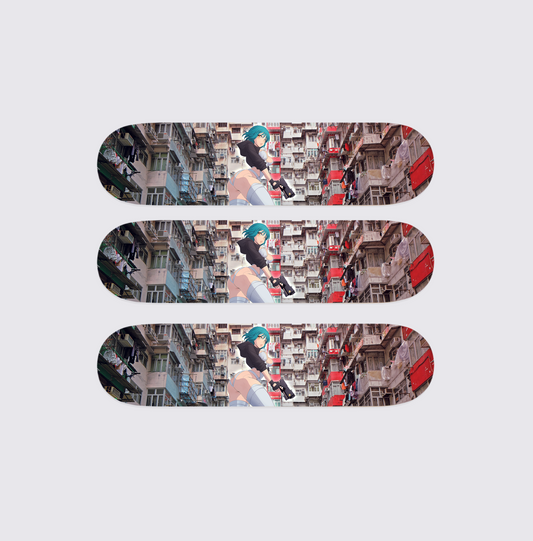 MIO IN THE SHELL SKATE DECK