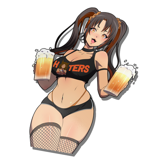 GOTH HOOTERS KISSCUT