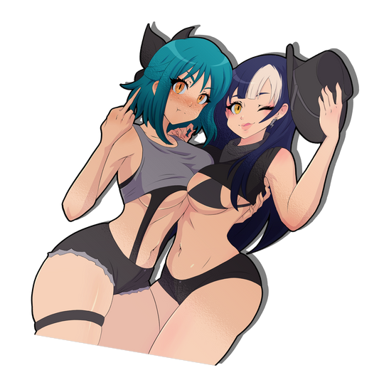 V1 MIO AND DIXIE KISSCUT