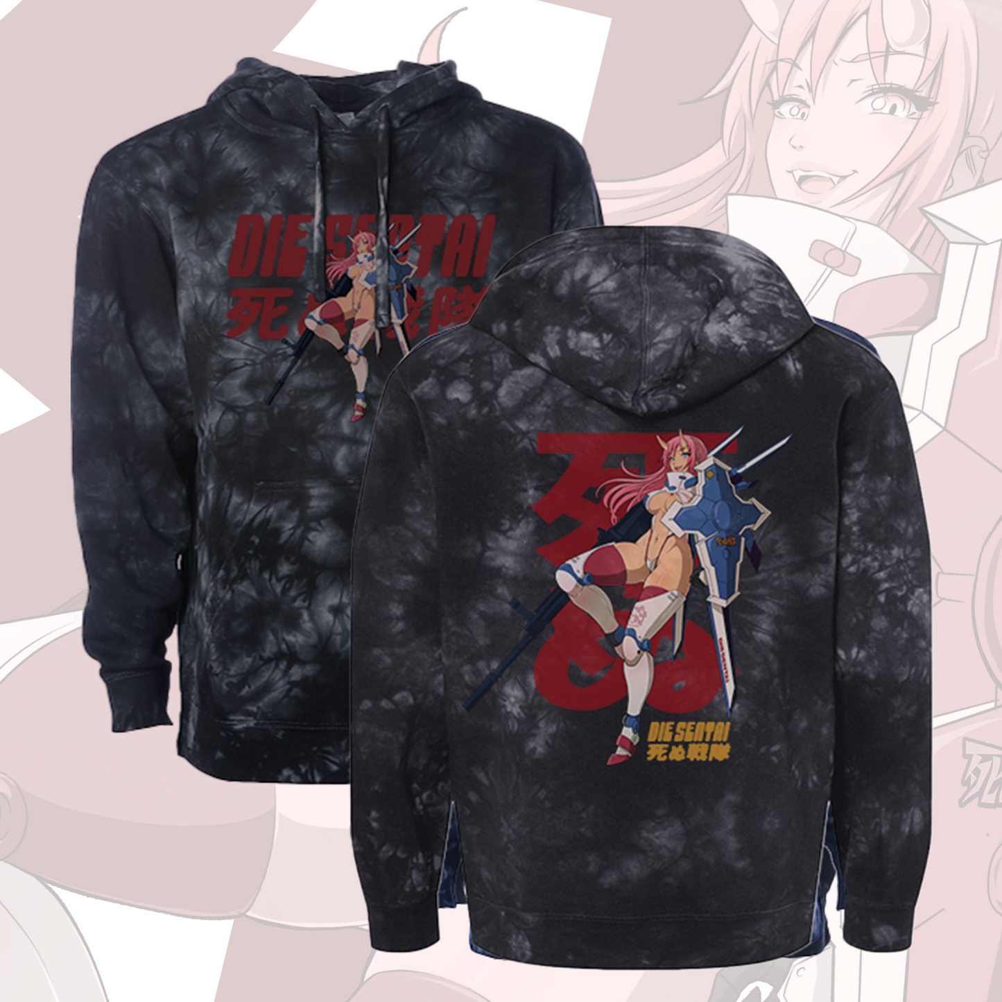 MECHA JUN TIE DYE HOODIE