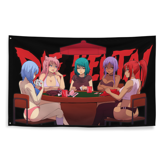 POKER NIGHT FLAG