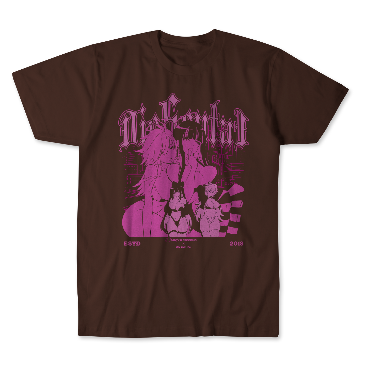 PINK P&S TEE