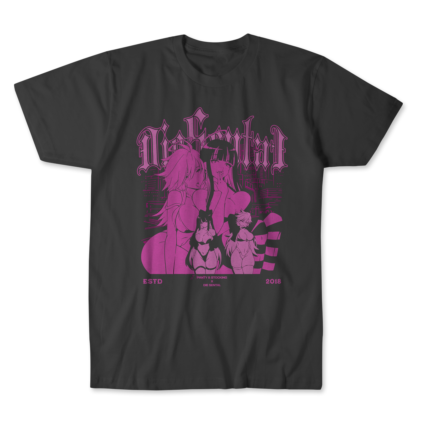 PINK P&S TEE