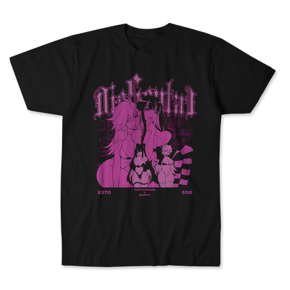 PINK P&S TEE
